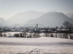 Rund um das winterliche Oberndorf
