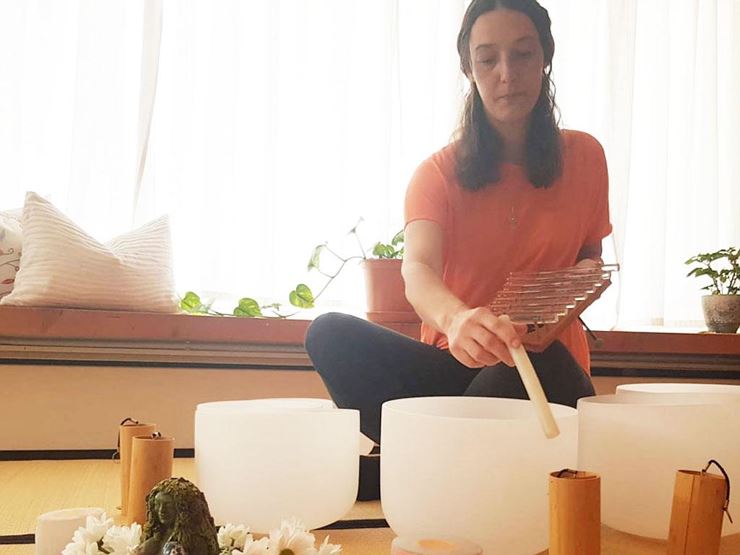 KRISTALLKLANGSCHALEN MEDITATION