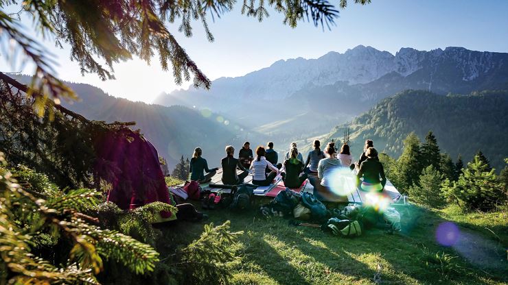 Yoga am Brentenjoch - 'Naturerlebnis Kaisergebirge' - Kufstein