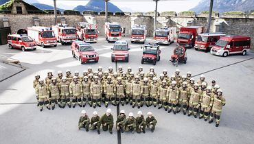 Feuerwehrfest der Stadtfeuerwehr Kufstein mit Fahrzeugsegnung - Kufstein