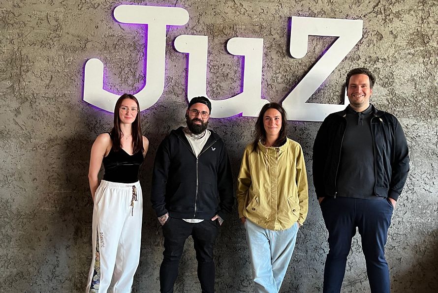 v.l.n.r.: Tatjana Kaiser, Angelo Berger, Sandra Schmalzl, Lukas Schober