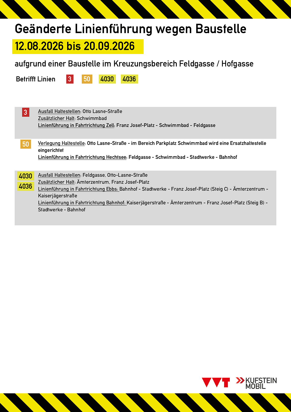 2026-08-07_Geänderte Linienführung Baustelle Hofgasse