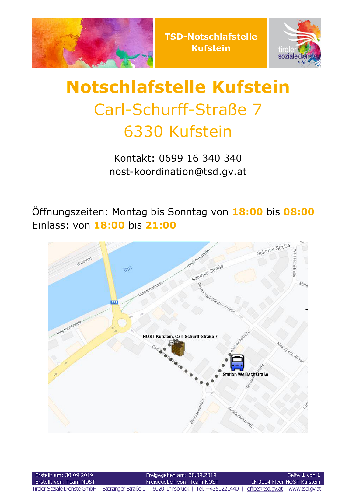 IF 0004 Flyer NOST Kufstein