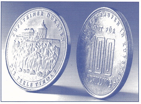 Herbst 1993: Die Kufstein Dukaten wurden als lokale Währung eingeführt
