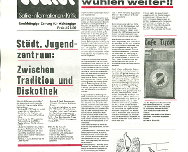 Zeitungsbericht: Wir Wühlmäuse wühlen weiter