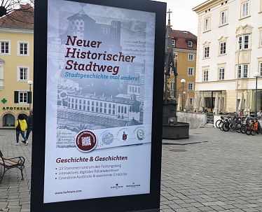 Historischer Rundwanderweg - Digital Screen