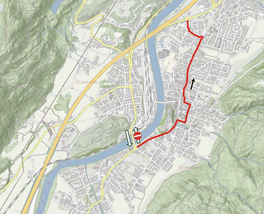Wendlinger Brücke_Umleitung@Büro für Verkehrs- und Raumplanung, 2025